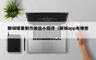潍坊聊城哪里制作微信小程序（聊城app有哪些）